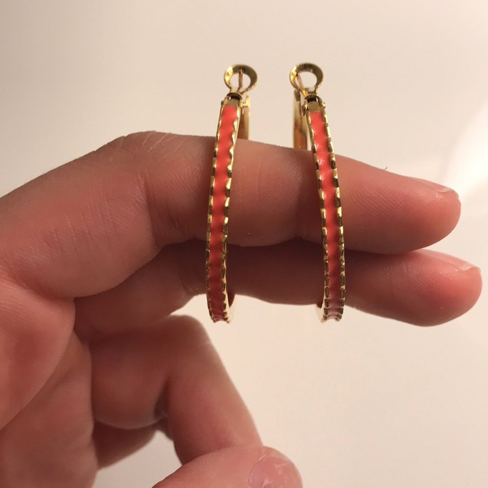 Kate Spade hoop earrings